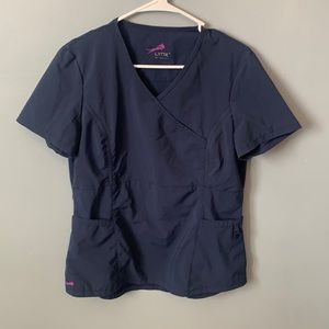 Lynx scrub top